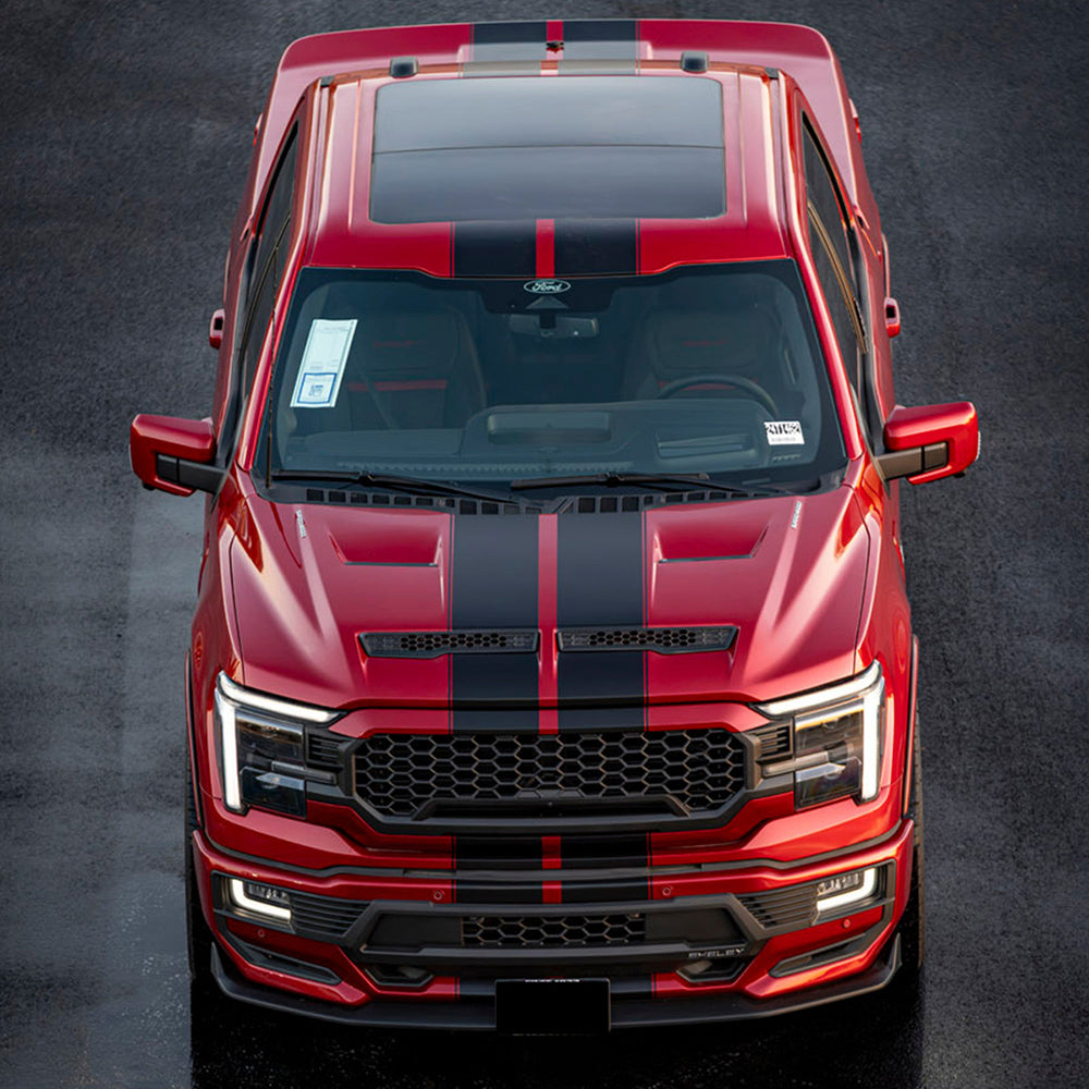 Full LED Headlights Pair for 2024 – 2025 Ford F-150, With DRL, Plug & Play, Only for Lariat/King Ranch/Platinum/Raptor - Kuerled