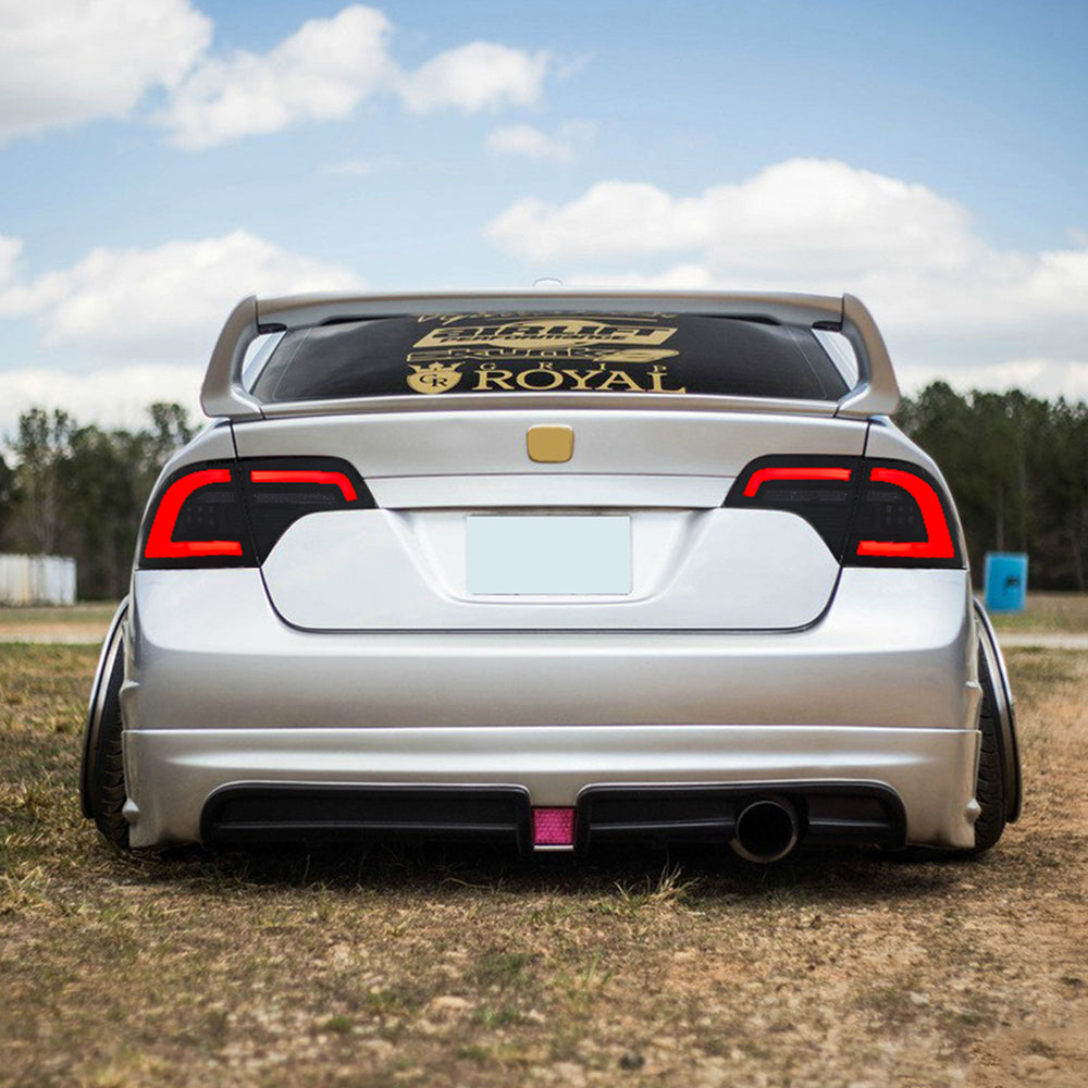 Honda Civic 8th Gen (2006-2011) LED Tail Light, Dynamic Running Light, Plug & Play Upgrade - Kuerled