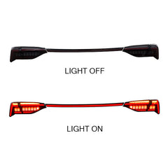 For 2019 2020 2022 Toyota Avalon Led DRL Modified Lights, with Spoiler Lights Car Light Assembly(Smoke) - KuerLED