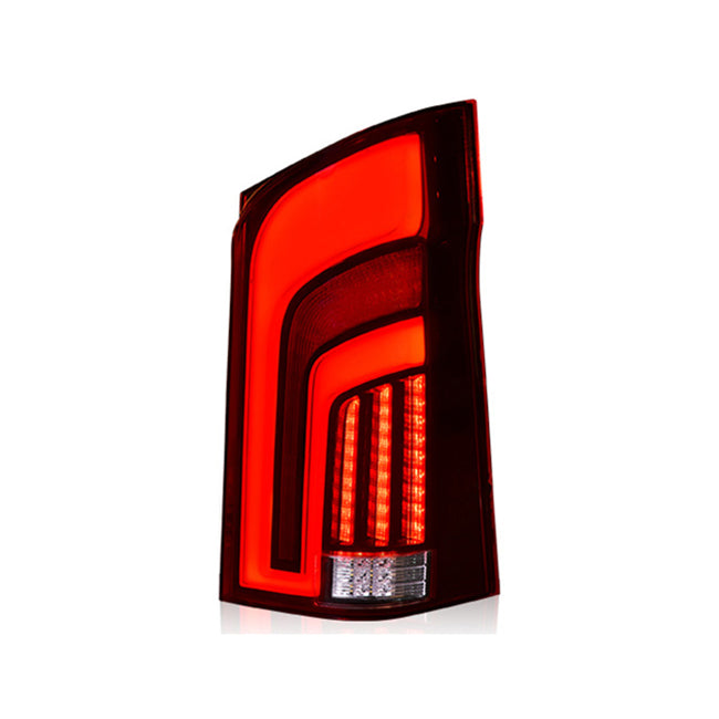 KuerLED Led Tail Light For 2015-2019 Mercedes-Benz Vito M447 MPV Rear Lamps Assembly (Smoked/Red) - KuerLED