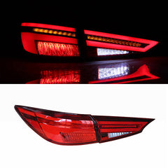 For 2014-2018 Mazda 3 Axela Led Tail Lights,Start Animation Continuous Indicator lights rear Lights Assembly - KuerLED