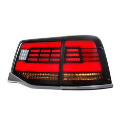 For 2016-2020 Toyota Land Cruiser Led Tail Light Assemblies with turn sequence signal light - KuerLED