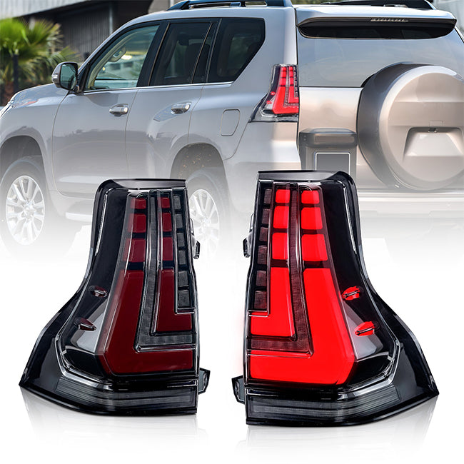 Led Tail light For 2010-2021 Toyota Prado & 2010-2023 Lexus GX460 Rear Lamps Assembly - KuerLED