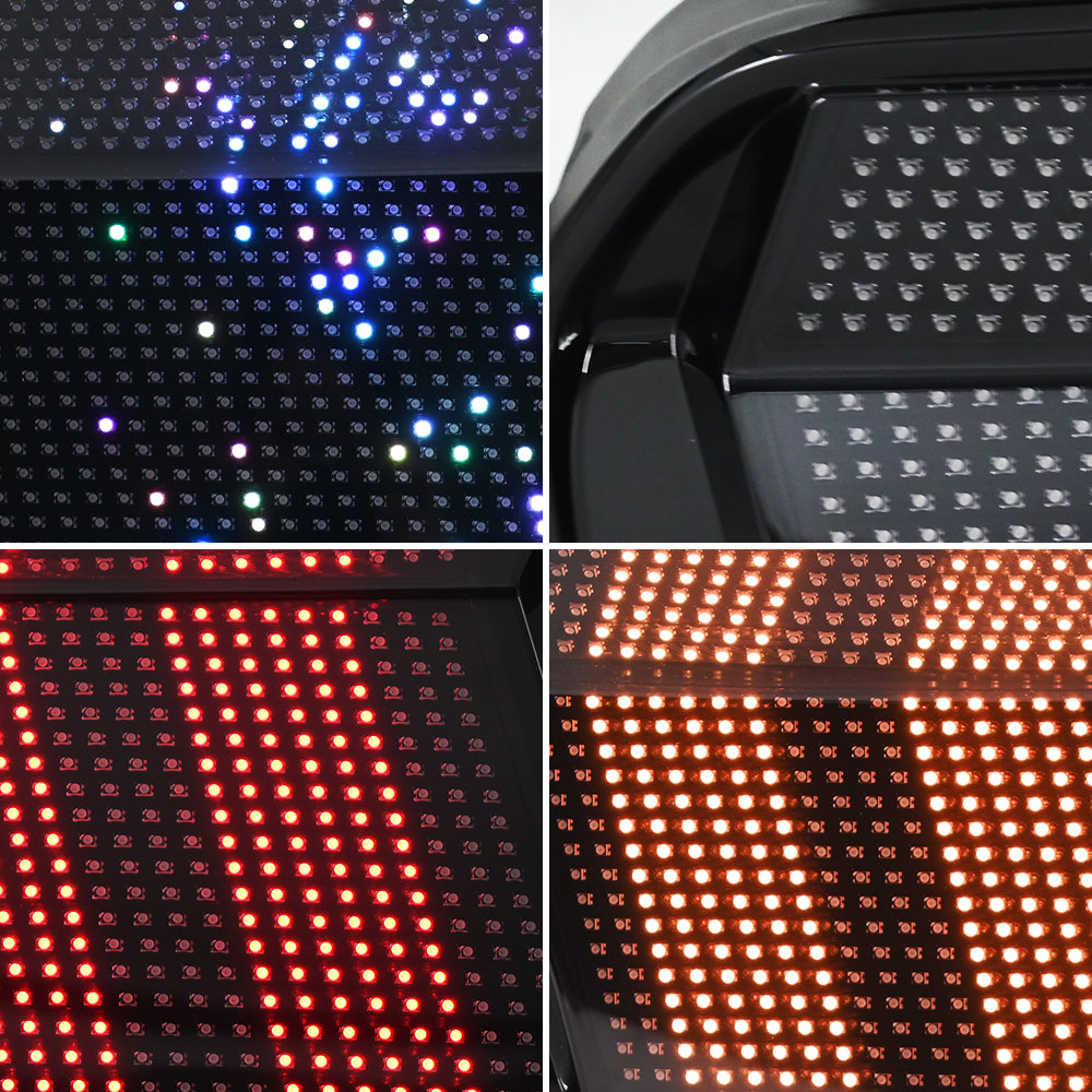 2015-2023 Ford Mustang RGB LED Tail Lights, Dynamic Animation Modes, Plug & Play