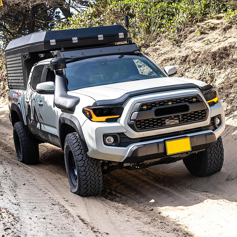 2016-2022 Toyota Tacoma LED Headlights, DOT Approved, Plug & Play Install - Kuerled