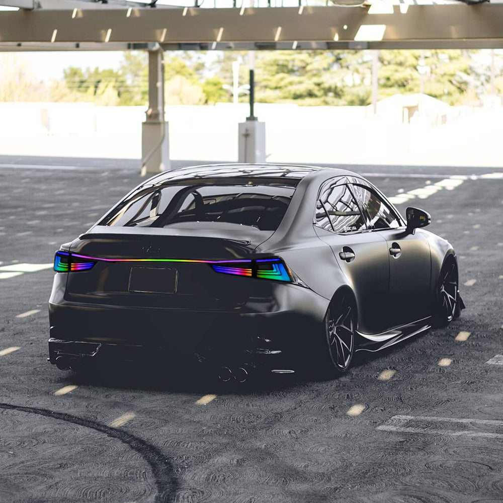 RGB LED Tail Lights for 2014–2020 Lexus IS250 / IS300 / IS350 / IS200t – Sequential Rear Lamps