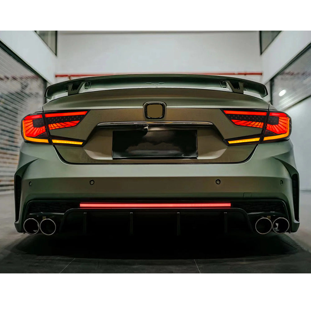 2018-2022 Honda Accord 10th Gen LED Tail Lights, Dynamic Animation & Sequential Signaling - Kuerled
