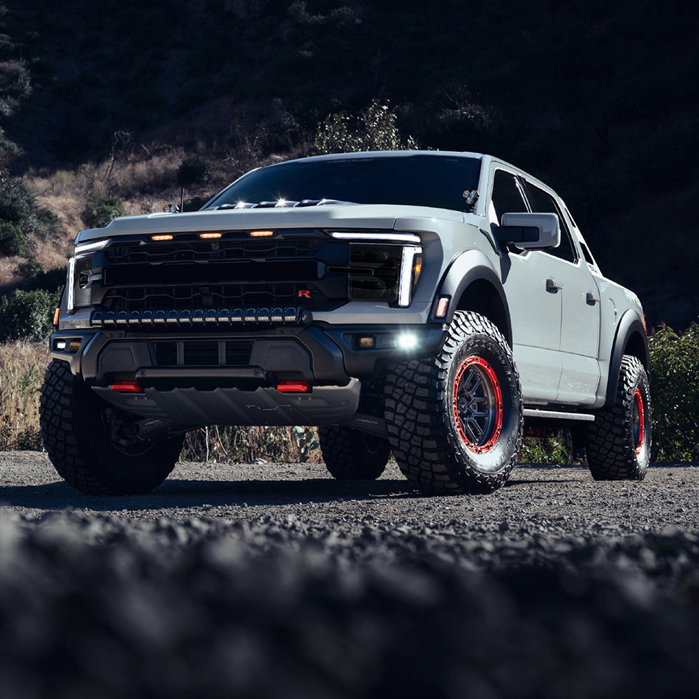 Full LED Headlights Pair for 2024 – 2025 Ford F-150, With DRL, Plug & Play, Only for Lariat/King Ranch/Platinum/Raptor - Kuerled