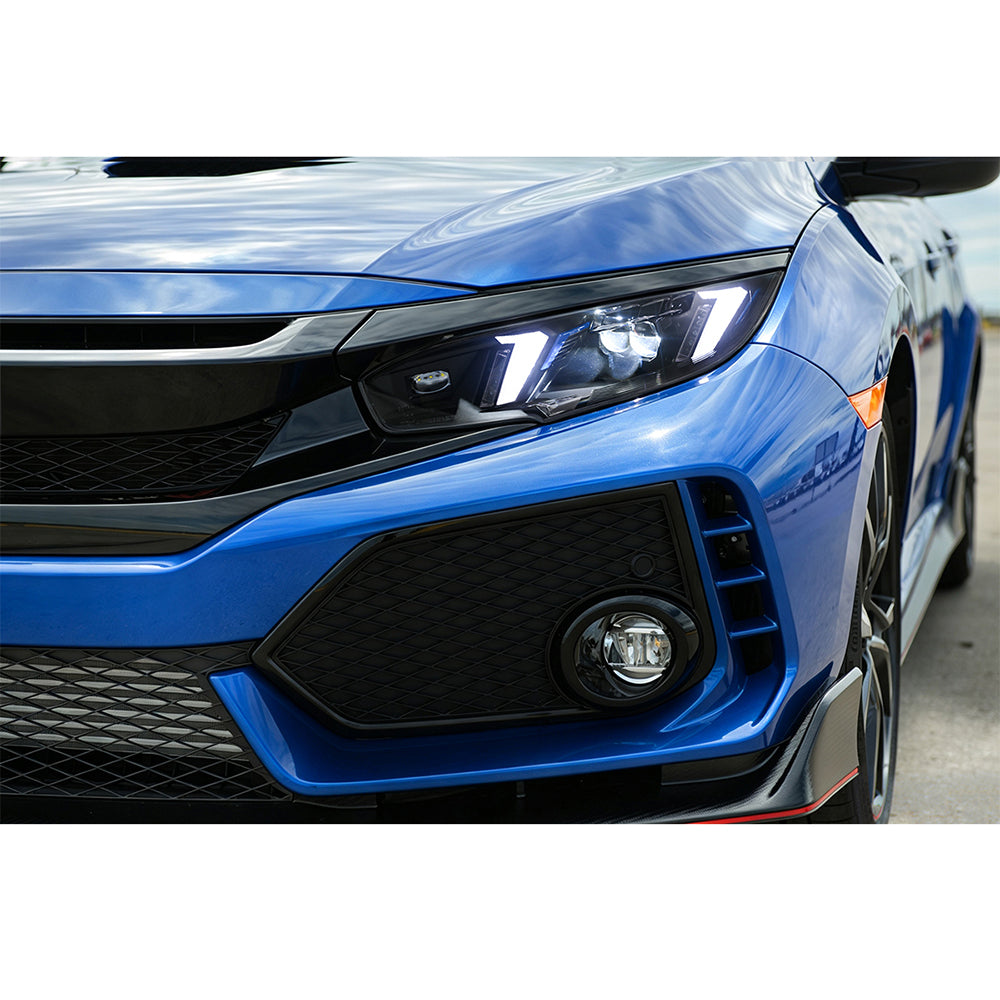 LED Snake Eye Headlights for 2016-2021 Honda Civic 10th Gen | Sedan & Hatchback Full LED Assembly Upgrade - Kuerled