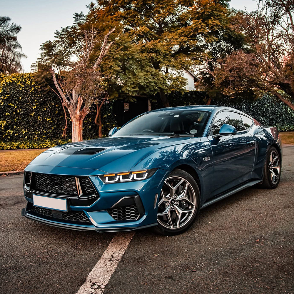 LED Headlight with Triple Projector & Dynamic Animation for 2024–2025 Ford Mustang EcoBoost / GT | Plug & Play Upgrade - Kuerled