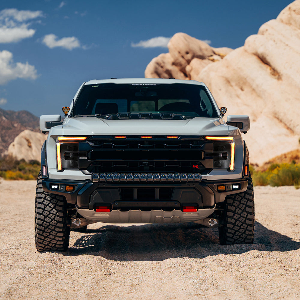 Full LED Headlights Pair for 2024 – 2025 Ford F-150, With DRL, Plug & Play, Only for Lariat/King Ranch/Platinum/Raptor - Kuerled