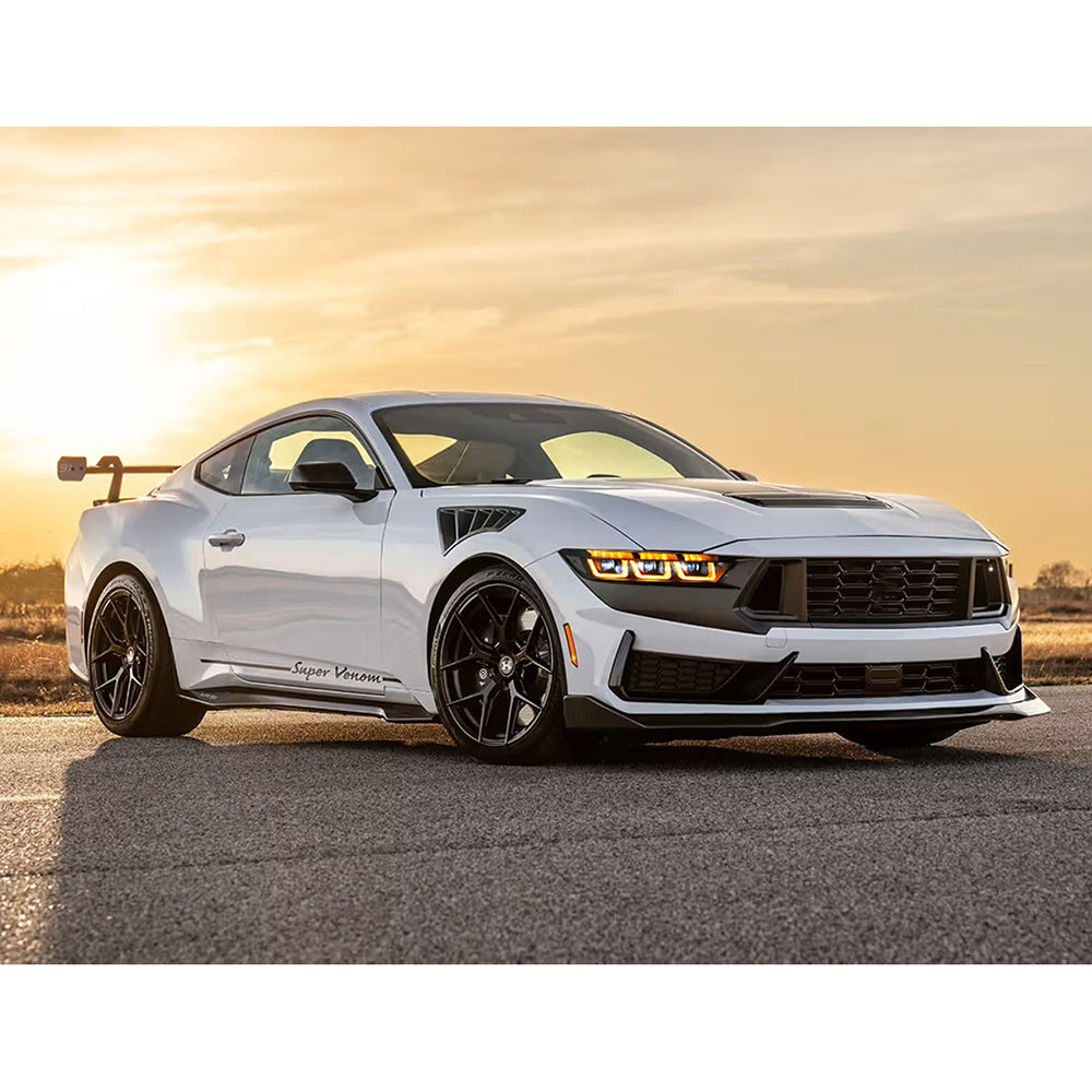 LED Headlight with Triple Projector & Dynamic Animation for 2024–2025 Ford Mustang EcoBoost / GT | Plug & Play Upgrade
