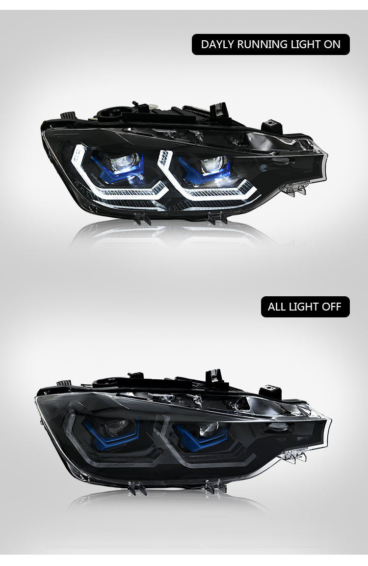 BMW F30 headlight compatibility with factory connectors