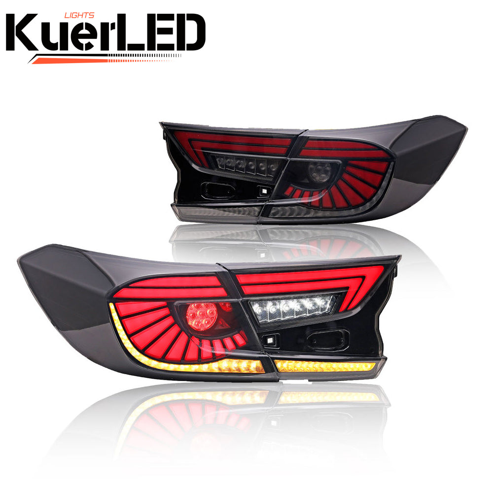 LED Tail light for Honda Accord 10th Gen (2018-2021) Eagle Eye Style, Waterproof & Easy Installation - Kuerled